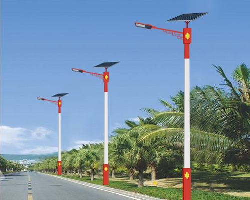 阿里民族特色路灯